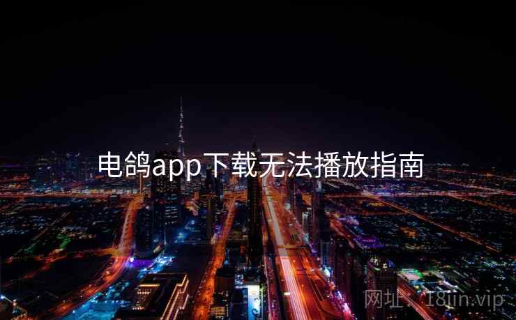电鸽app下载无法播放指南  第1张