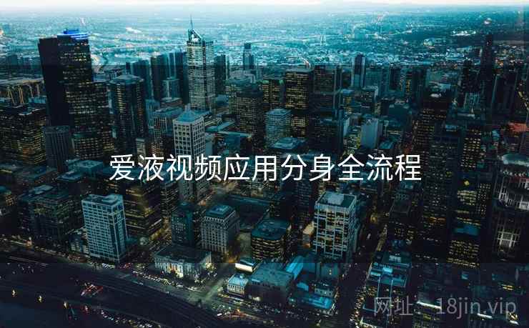 爱液视频应用分身全流程  第1张