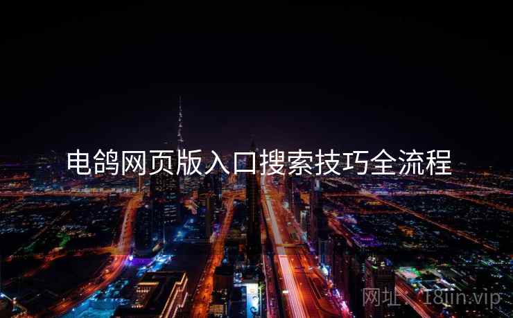 电鸽网页版入口搜索技巧全流程  第1张