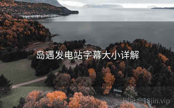 岛遇发电站字幕大小详解  第2张